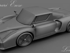 フェラーリ エンツォ 3Dモデル