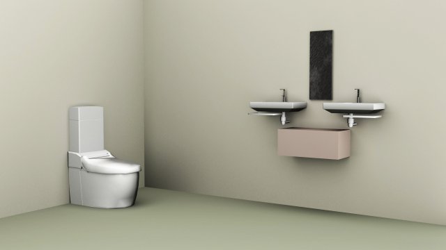 bathroom stuff Modèle 3D .c4d .max .obj .3ds .fbx .stl .blend 