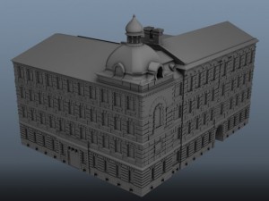 school 30 building 3D Model