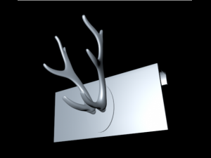 horns Model 3D