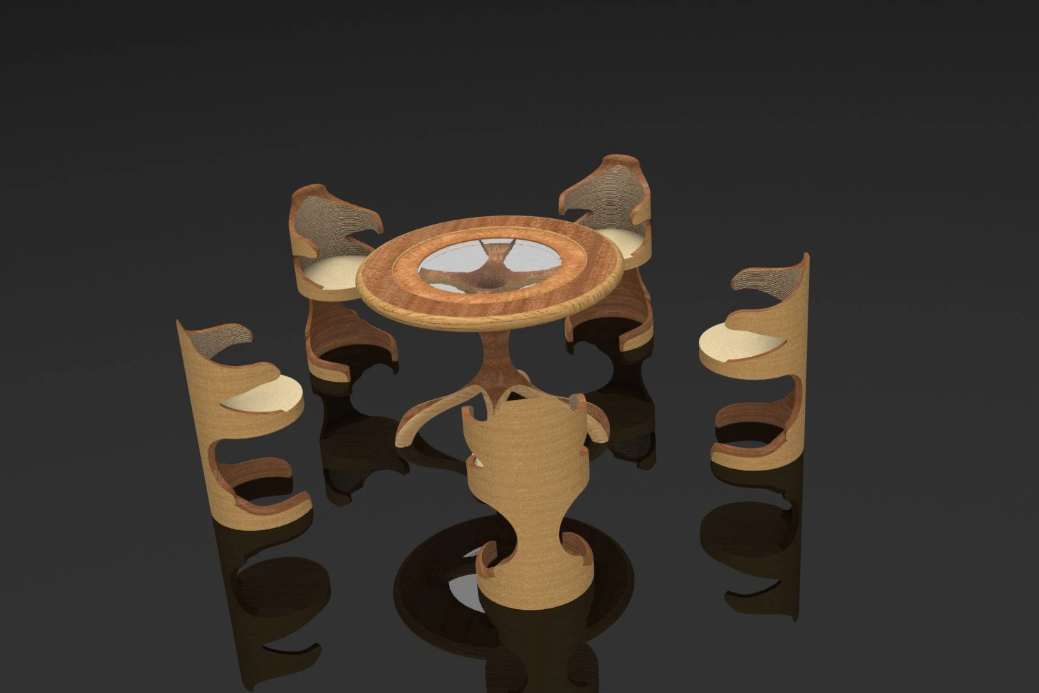 garnitoure 3D Model .c4d .max .obj .3ds .fbx .stl .blend 
