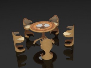 garnitoure Model 3D
