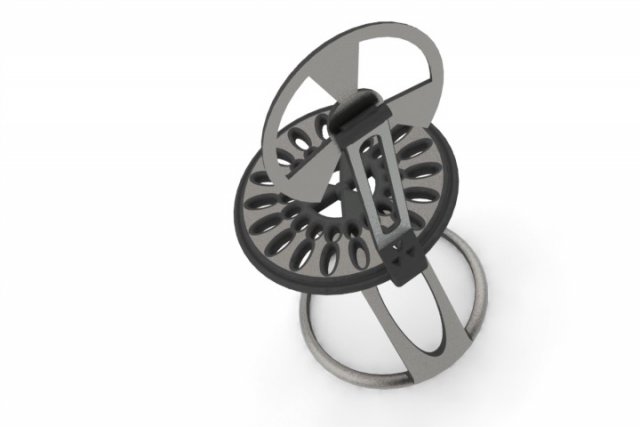nuclear chair 3D 打印模型 .c4d .max .obj .3ds .fbx .stl .blend 