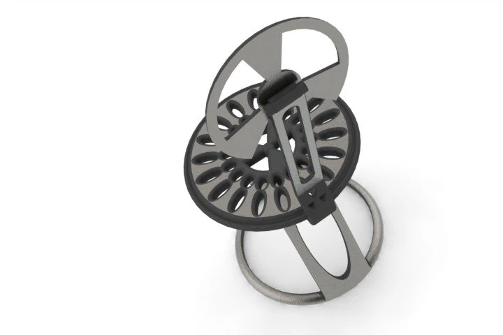 nuclear chair 3D Print Model .c4d .max .obj .3ds .fbx .stl .blend 
