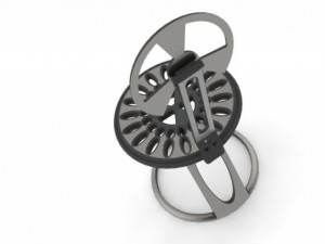 nuclear chair Model do druku 3D