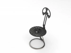 nuclear chair 3D Print Model