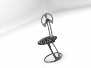 nuclear chair 3D 打印模型