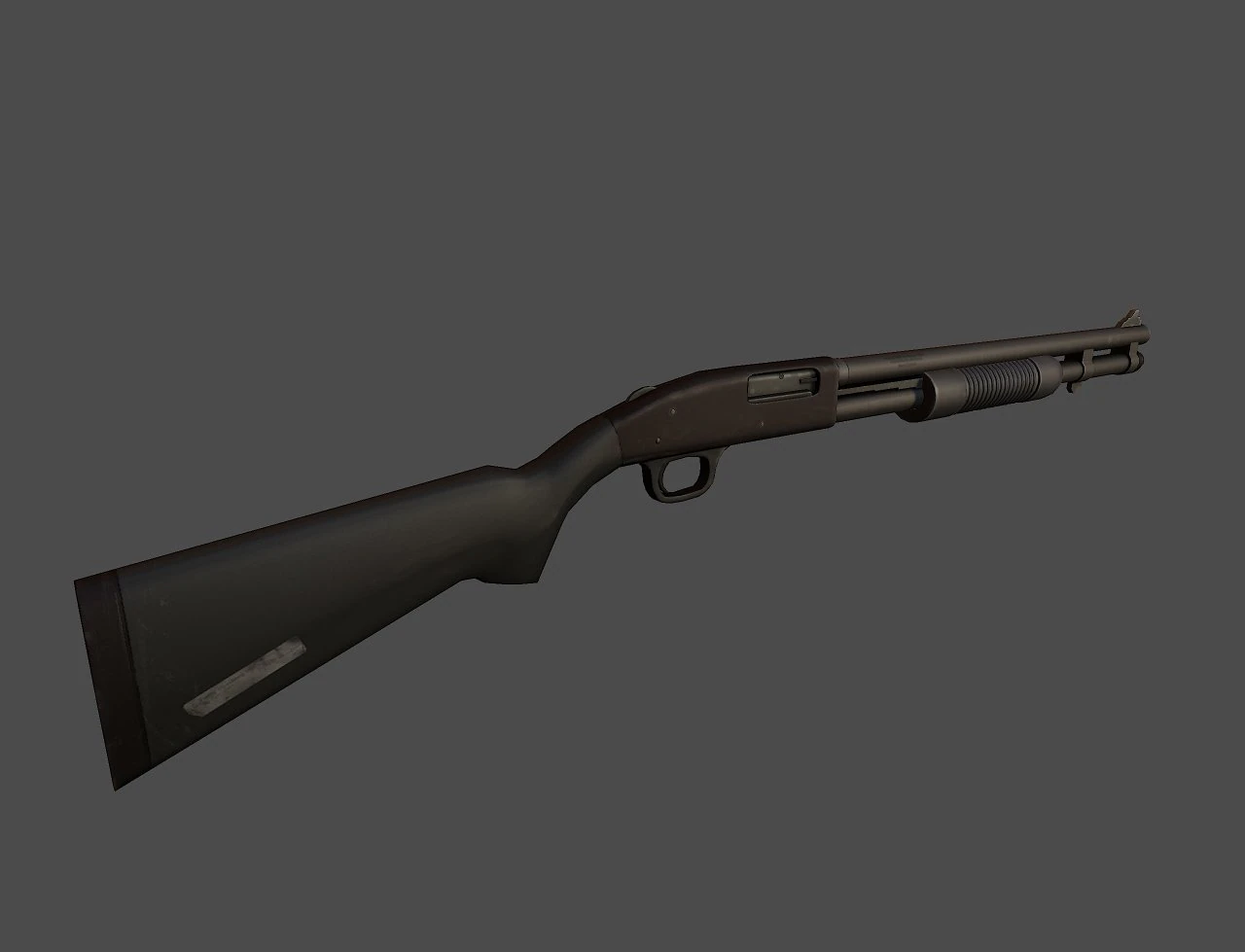 shotmossberg m590 3D Model .c4d .max .obj .3ds .fbx .stl .blend 