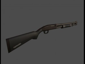 shotmossberg m590 Model 3D