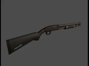 shotmossberg m590 3D Model