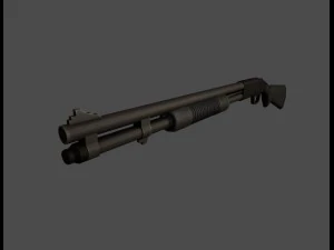 shotmossberg m590 3D Model