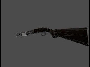shotmossberg m590 3D Model