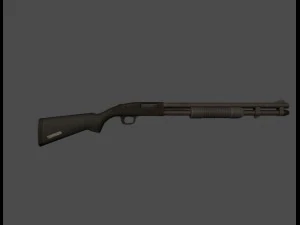 shotmossberg m590 3D Model