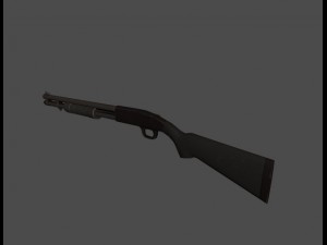 shotmossberg m590 Modello 3D