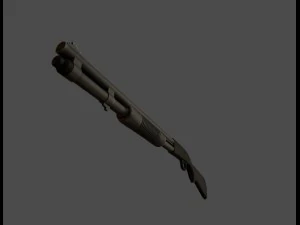 shotmossberg m590 3D Model
