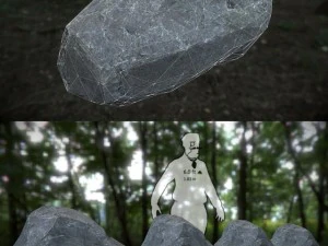 rock pack 3D Model