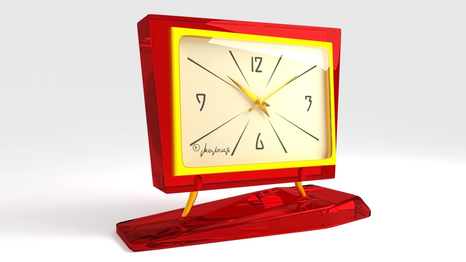 watch the ussr 3D Model .c4d .max .obj .3ds .fbx .stl .blend 
