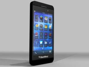 Blackberry Z10 3D Modell