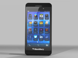blackberry z10 Model 3D