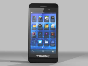 blackberry z10 3D Model