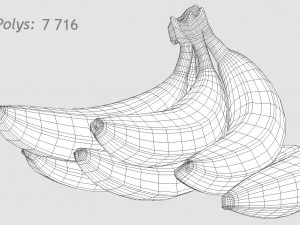 bananas 3D Model