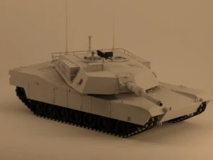 М1 Абрамс 3D Модель