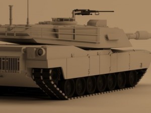 m1 abrams 3Dモデル
