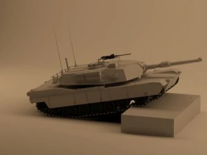 m1 abrams 3D Model