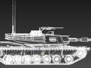 m1 abrams 3Dモデル