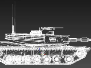m1 abrams 3D Model