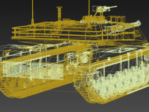 m1 abrams 3D Model