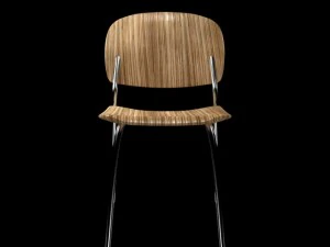 zebra wood chair 3D Model