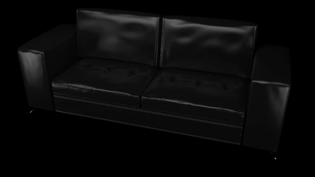 casino ii leather collection sofa 3D Model .c4d .max .obj .3ds .fbx .stl .blend 