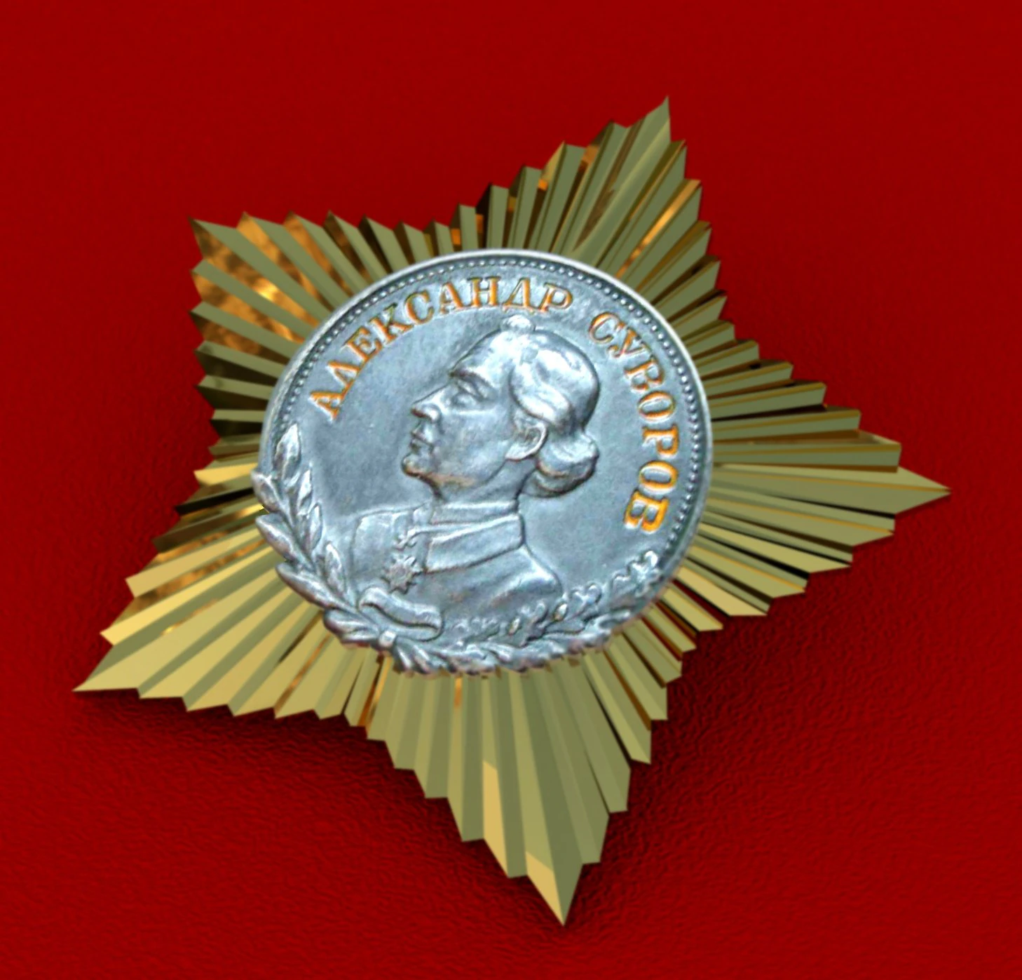 suvorov order 3D Model .c4d .max .obj .3ds .fbx .stl .blend