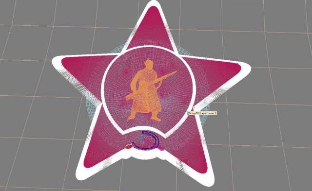 order of the red star ussr Modelo 3D .c4d .max .obj .3ds .fbx .stl .blend 
