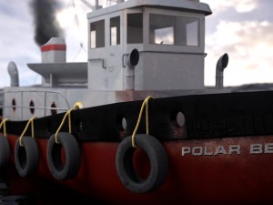 tugboat 3D Model