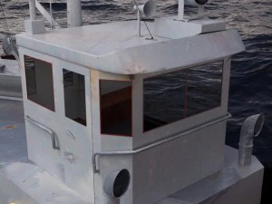rebocador Modelo 3D