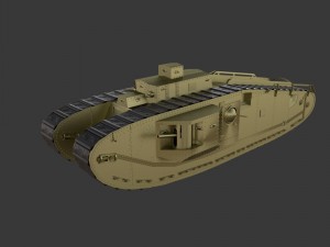 mark viii international 1919 3D Model