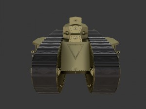 mark viii international 1919 3D Model