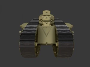 mark viii international 1919 3D Model