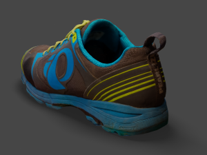 pearl izumi x-road fuel iii shoe mtb cyclocross gravel 3Dモデル