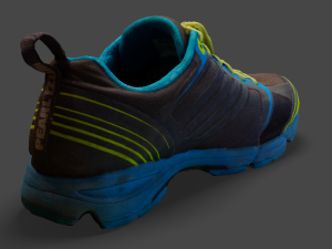 pearl izumi x-road fuel iii shoe mtb cyclocross gravel 3Dモデル