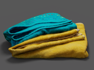 towels Model 3D