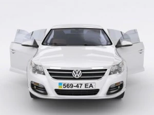 폭스바겐 파사트 cc 3D 모델