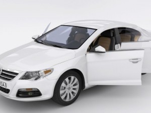 volkswagen passat cc 3Dモデル