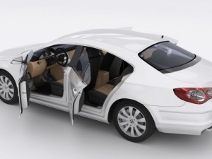 volkswagen passat cc 3Dモデル