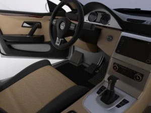volkswagen passat cc 3D Model