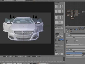 volkswagen passat cc 3Dモデル