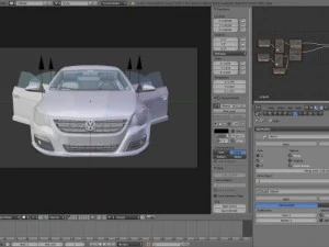 volkswagen passat cc 3D Model