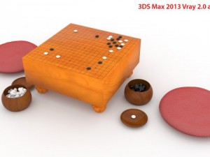 go game 3D Model